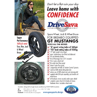 DriveSava -Mustang  Spare Wheel  - ""NEW STOCK ARRIVING EARLY DECEMBER""